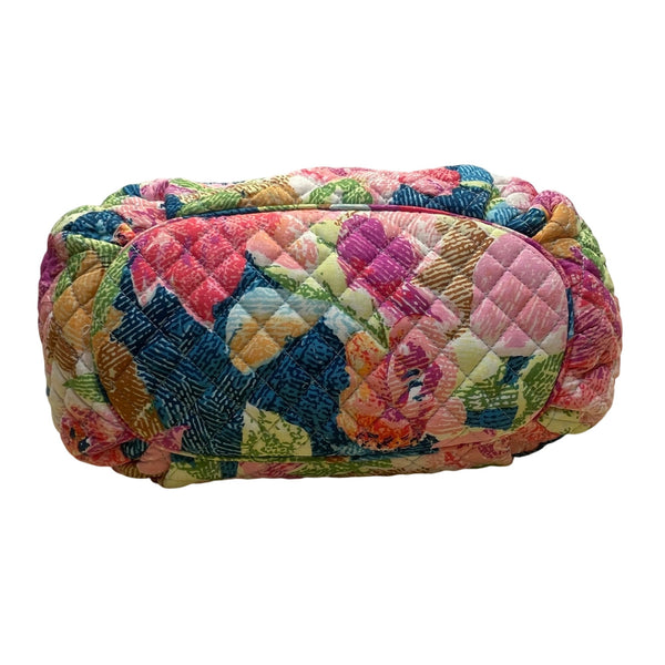 Vera Bradley Women’s Multicolor Quilted Floral Adjustable Straps Tote Bag