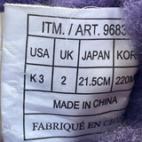Kirkland Kid’s Purple Faux Fur Lined Shearling Buckle Ankle Boots Size K3