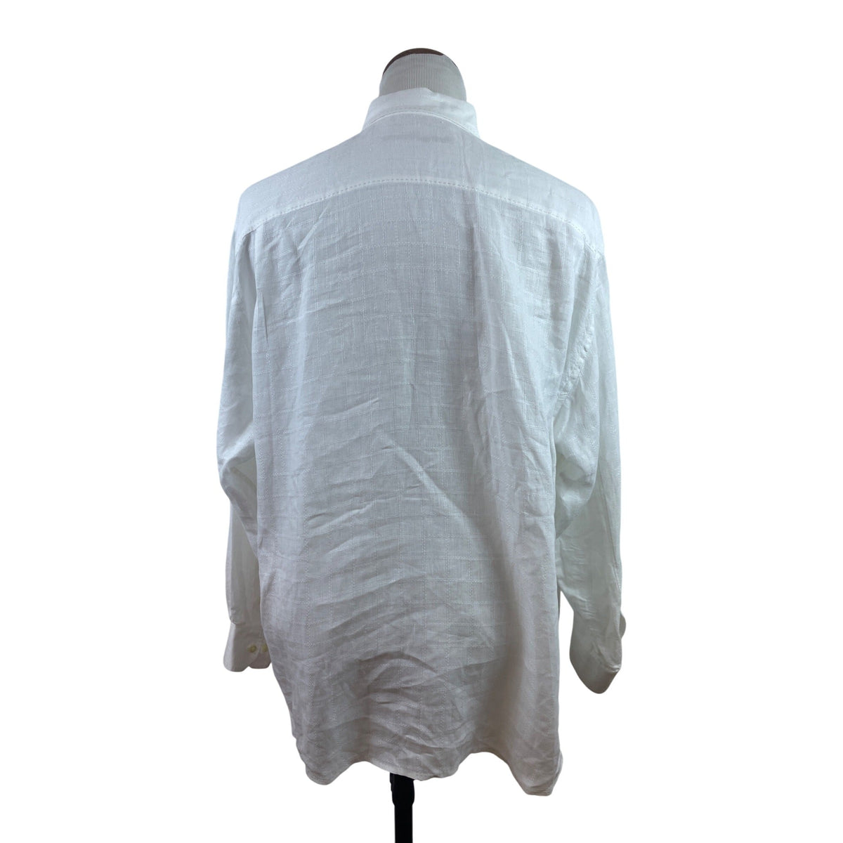 Tommy Bahama Mens White Long Sleeve Button-Up Shirt Casual Lightweight Size XXL