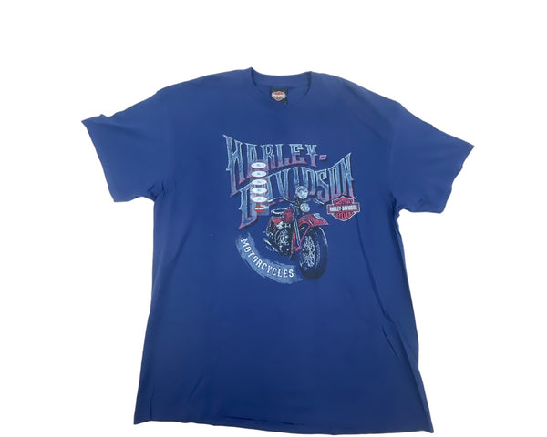 Harley Davidson Navy Blue Patriot Harley Davidson T Shirt Sz XL - NWT