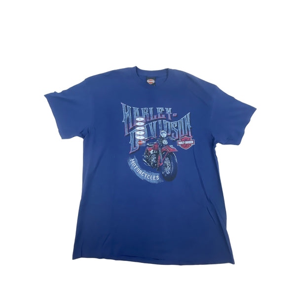 Harley Davidson Navy Blue  Patriot Harley Davidson T Shirt Sz XL - NWT