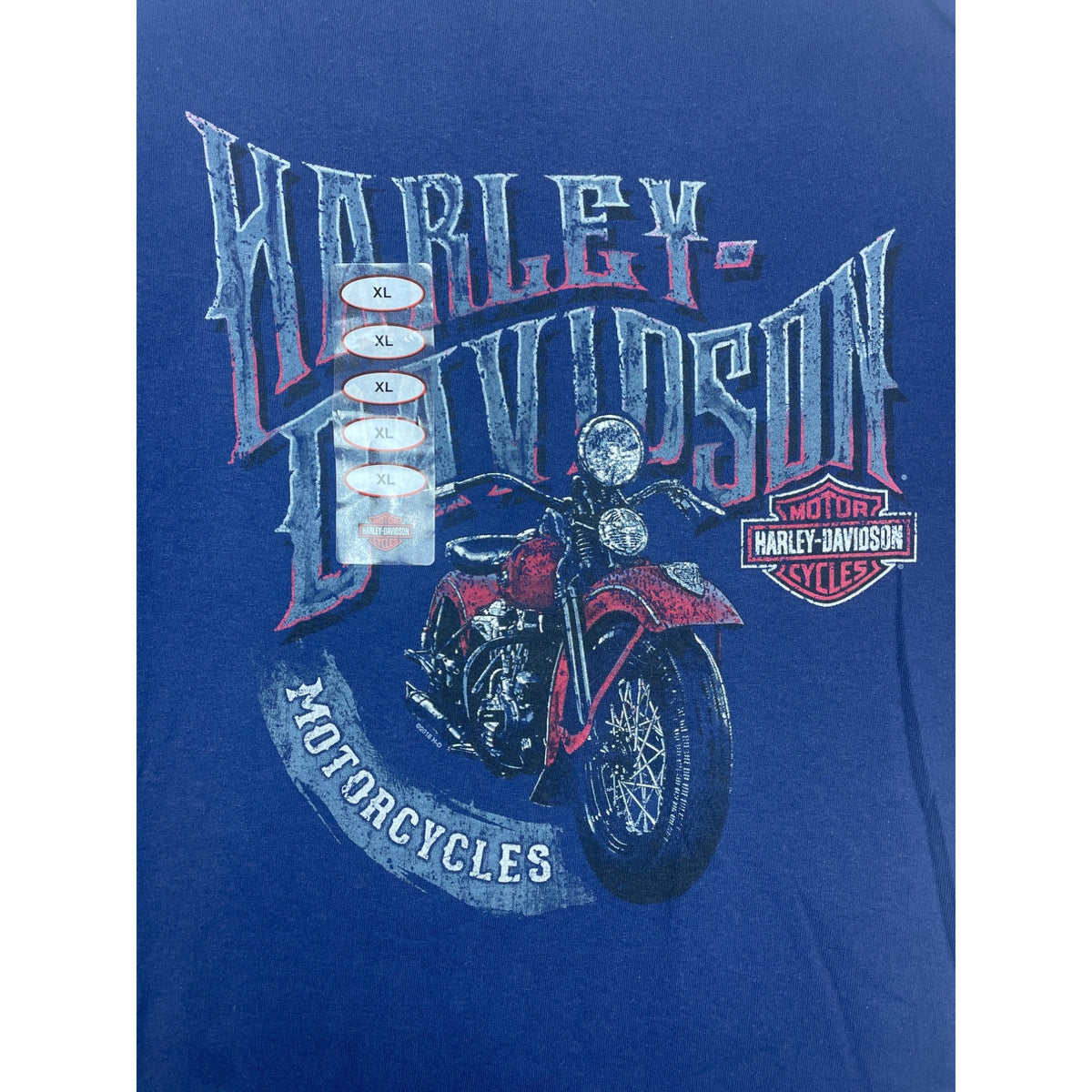 Harley Davidson Navy Blue  Patriot Harley Davidson T Shirt Sz XL - NWT