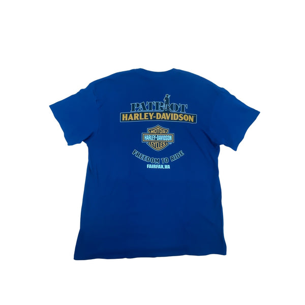 Harley Davidson Navy Blue  Patriot Harley Davidson T Shirt Sz XL - NWT