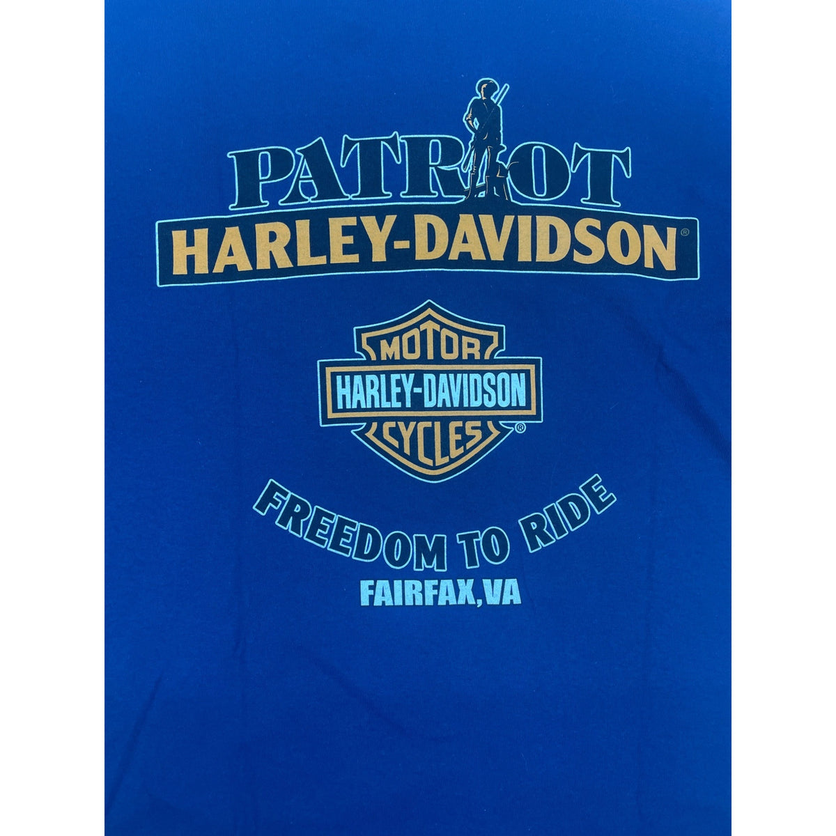 Harley Davidson Navy Blue  Patriot Harley Davidson T Shirt Sz XL - NWT