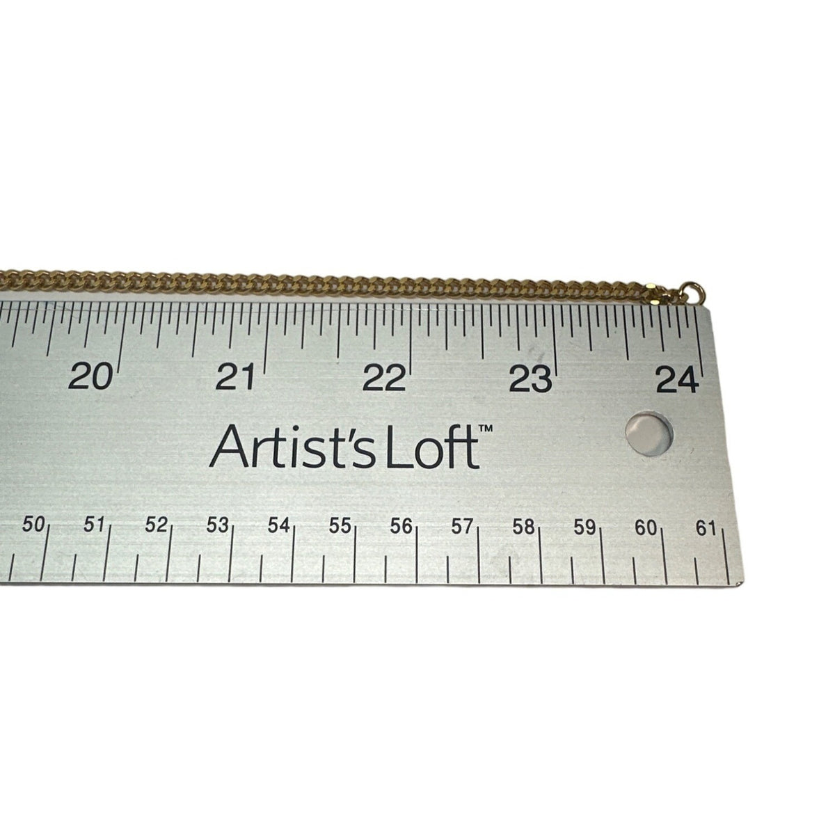 Vintage Women's Gold Tone Victorian Cameo Pendant Chain Necklace - 24in