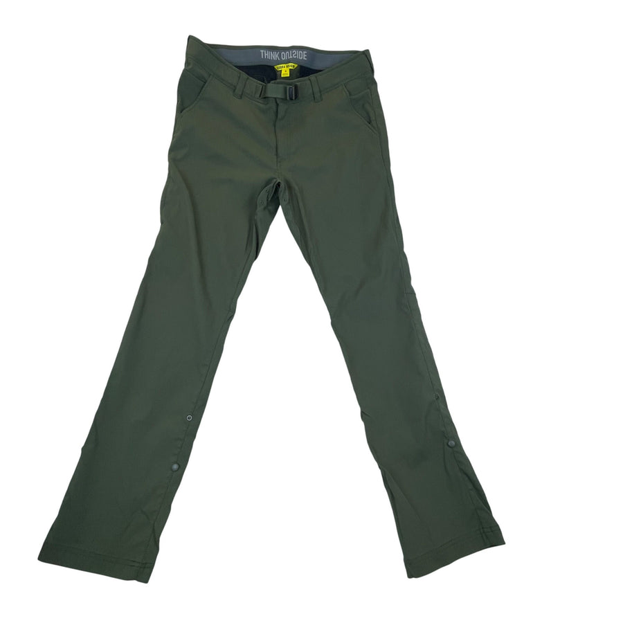 Sierra Designs Mens Green Hiking Trail Pants Size 36 Adjustable Quick-Dry