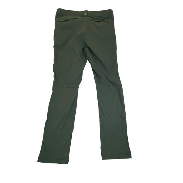 Sierra Designs Mens Green Hiking Trail Pants Size 36 Adjustable Quick-Dry