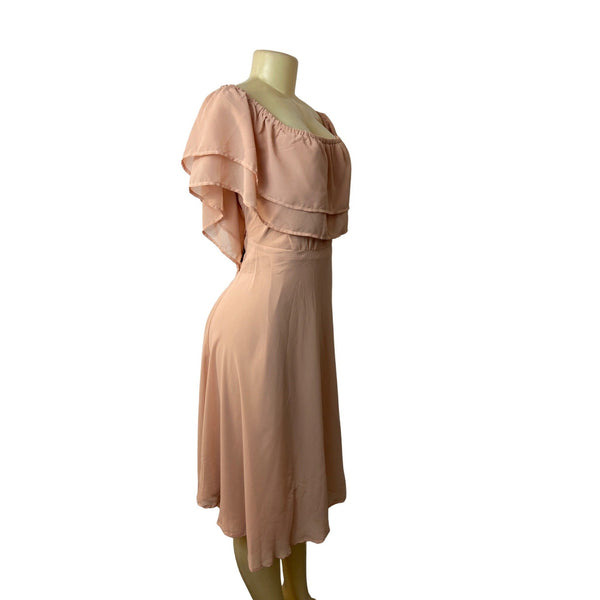 Boohoo Women's Pink A-Line Dress Sz 20 - NWT