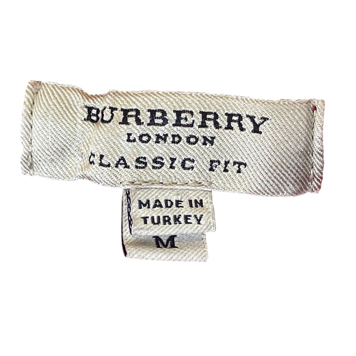 Burberry Mens Red Cotton Short Sleeve Polo Classic Fit Shirt Size M