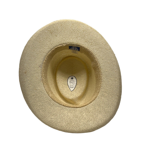 HEAD HEAD HEAD Brim Straw Hat With Patterned Band