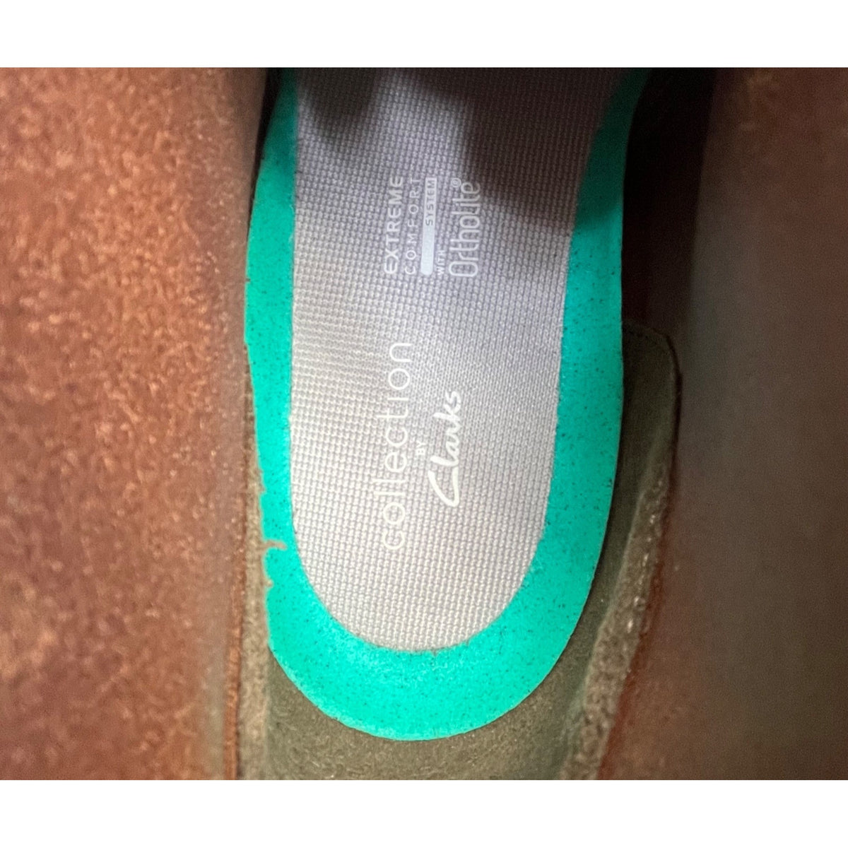 Collection Clarks Men’s Brown Suede Ortholite Insole Lace-Up Chukka Boots Sz 9