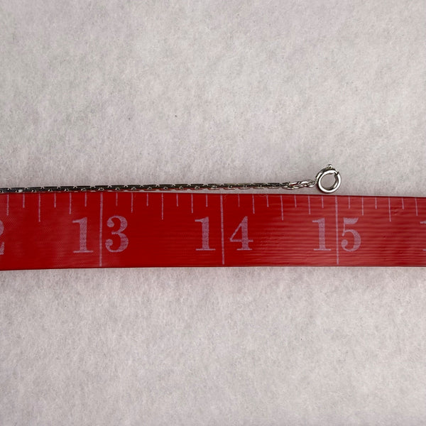 Judith Ripka Womens Amethyst Silver Tone Pendant Necklace Purple Gemstone Thailand