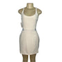 Outdoor Voices Womens White Athletic Mini Dress With Cutout Back Sz XL - New