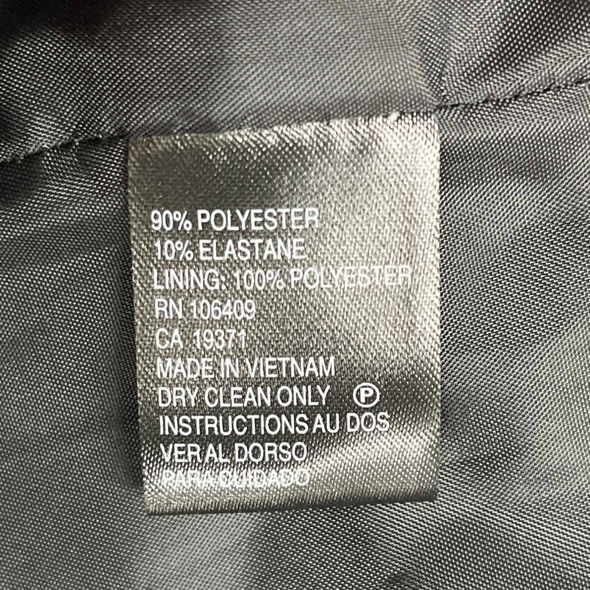 Tahari Arthur S. Levine Women’s Black Velvet Open Front Blazer Jacket Size 8