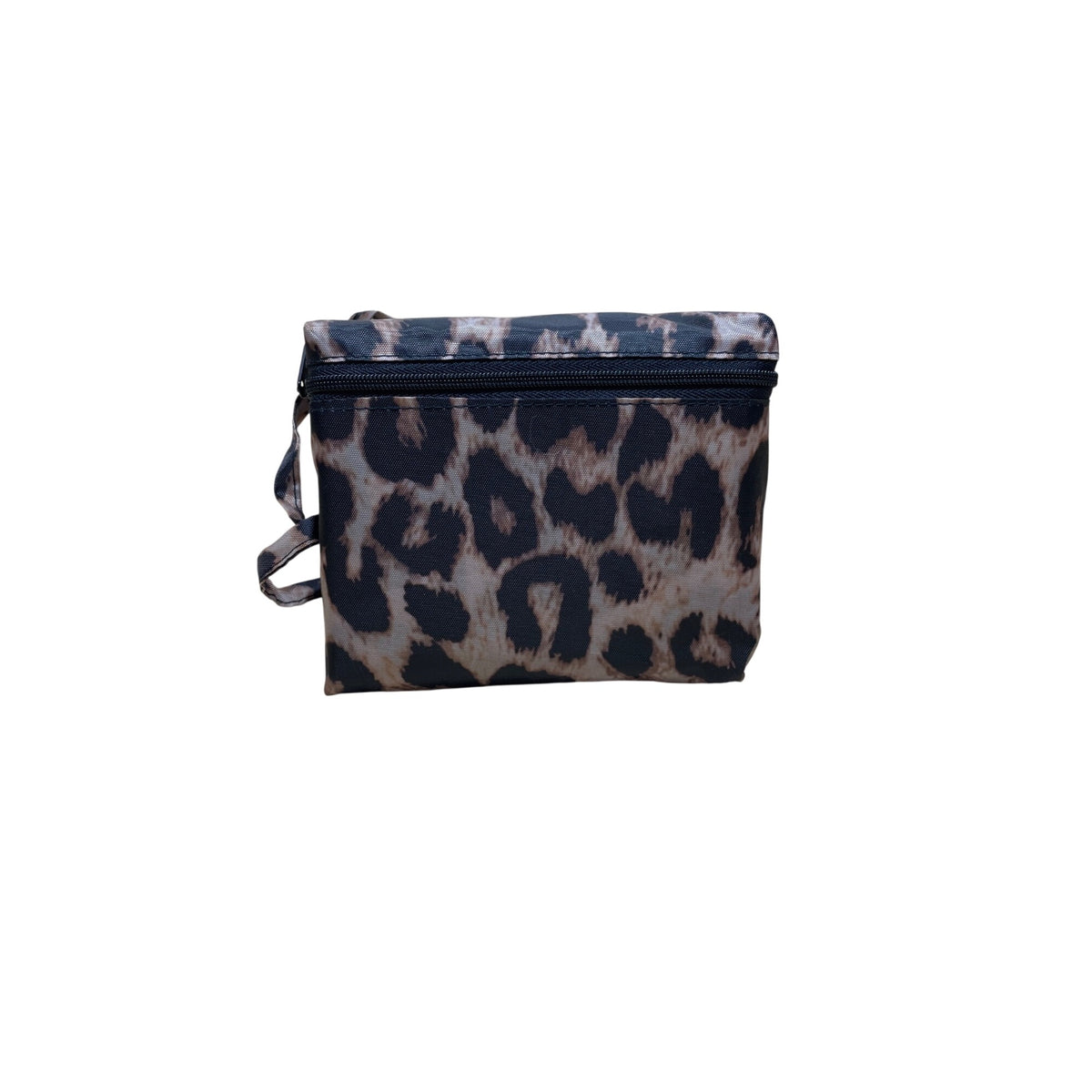 Sachi Animal Print Womens Insulated Market Tote Bag With Zipper Closure Polyester