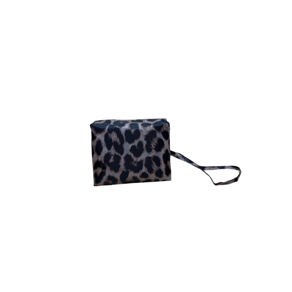 Sachi Animal Print Womens Insulated Market Tote Bag With Zipper Closure Polyester