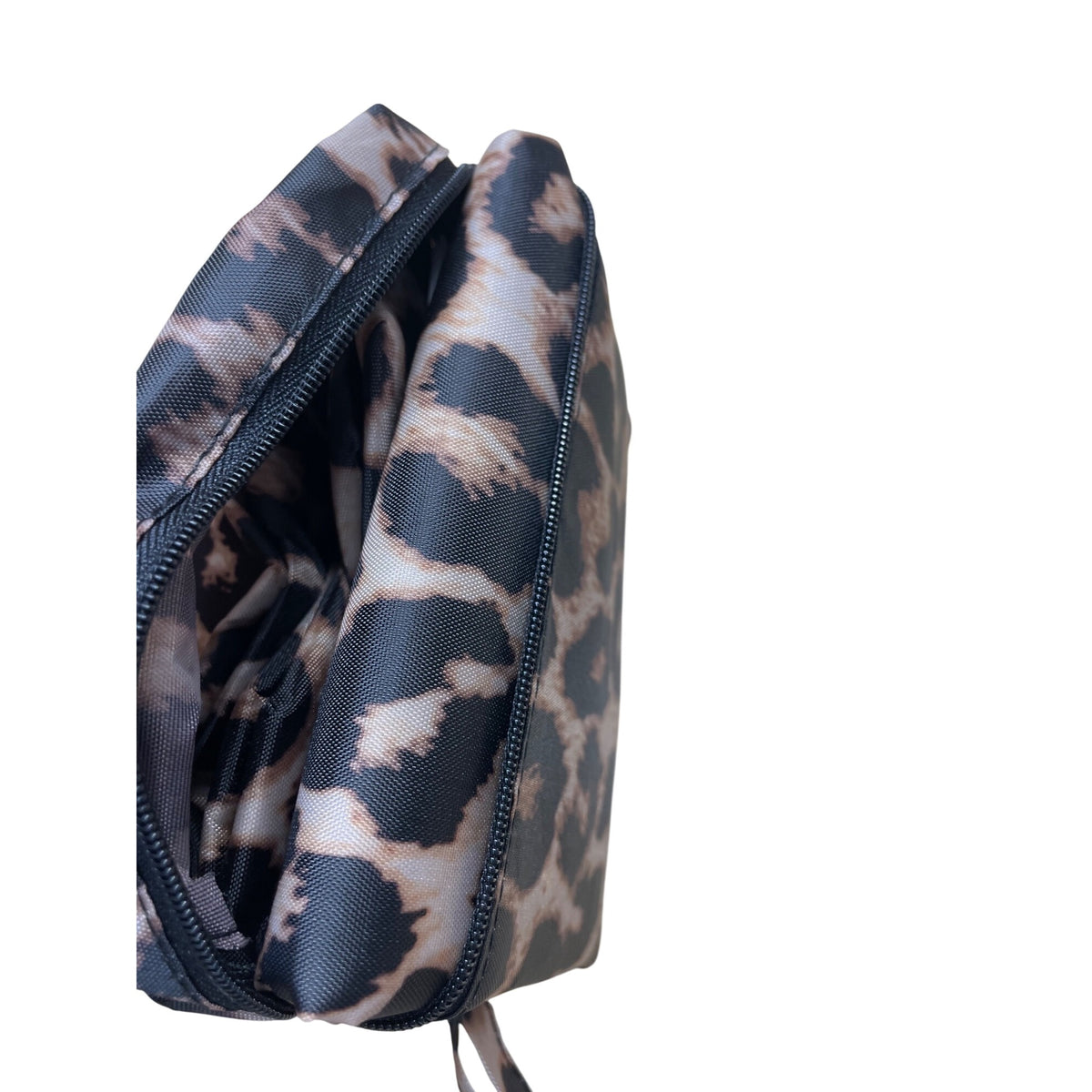 Sachi Animal Print Womens Insulated Market Tote Bag With Zipper Closure Polyester