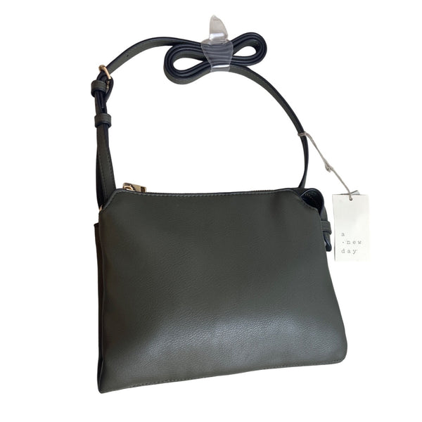 A New Day Women's Alpine Green Crossbody Bag Sz S - NWT