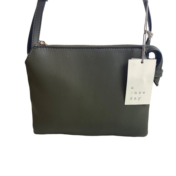 A New Day Women's Alpine Green Crossbody Bag Sz S - NWT