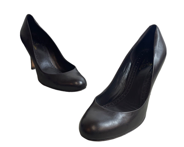 Brooks Brothers Women's Brown Almond Toe Heels Sz 9.5