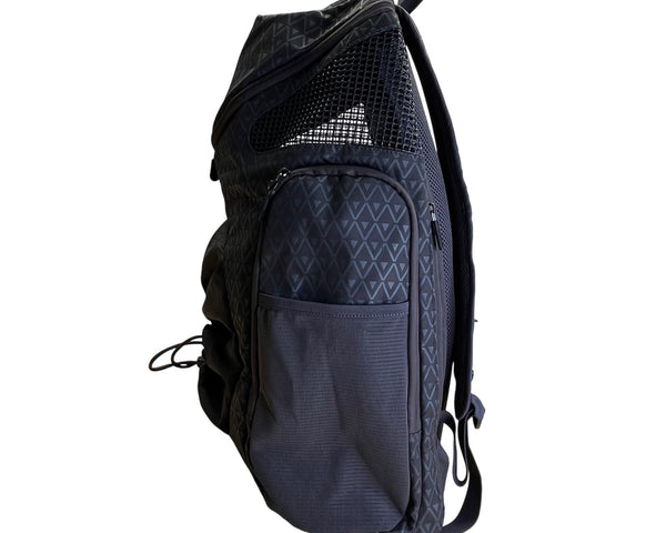 Point 3 Grey With Mesh & Ball Compartment Road Trip 2.0 Basketball Backpack