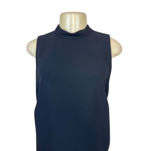 Garfield & Marks Sleeveless Black Shift Dress Women’s Clothing Size 10