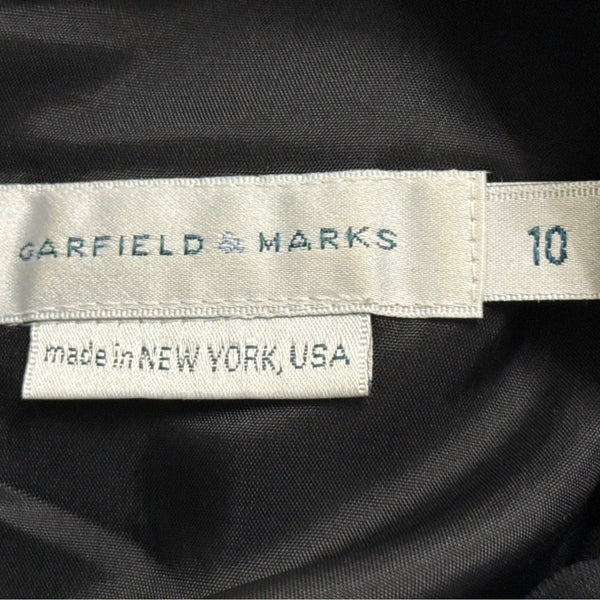 Garfield & Marks Sleeveless Black Shift Dress Women’s Clothing Size 10