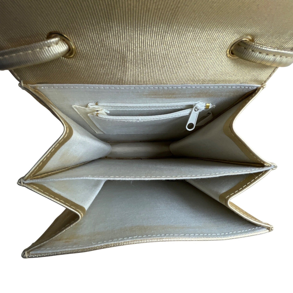 Vintage Nima Women’s Gold Leopard Coalition Embellishment Evening Crossbody Bag