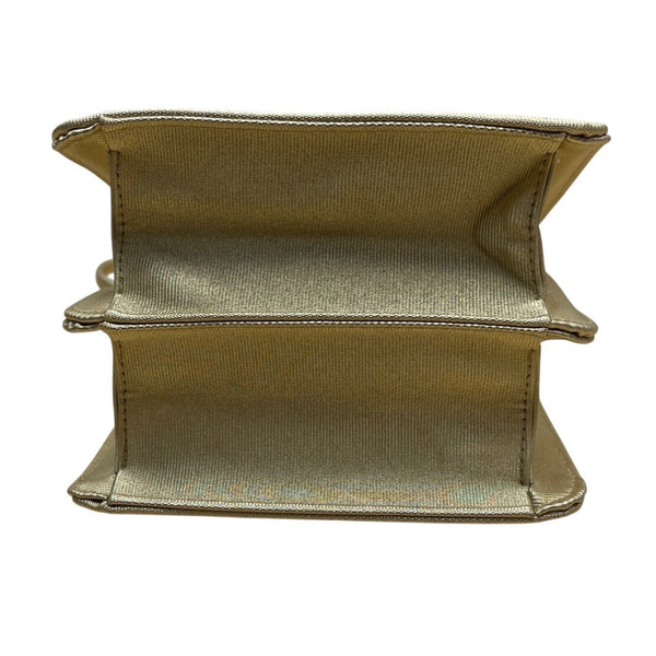 Vintage Nima Women’s Gold Leopard Coalition Embellishment Evening Crossbody Bag