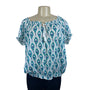 St John’s Bay Women's Teal Blouse Sz PXL - NWT