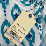 St John’s Bay Women's Teal Blouse Sz PXL - NWT