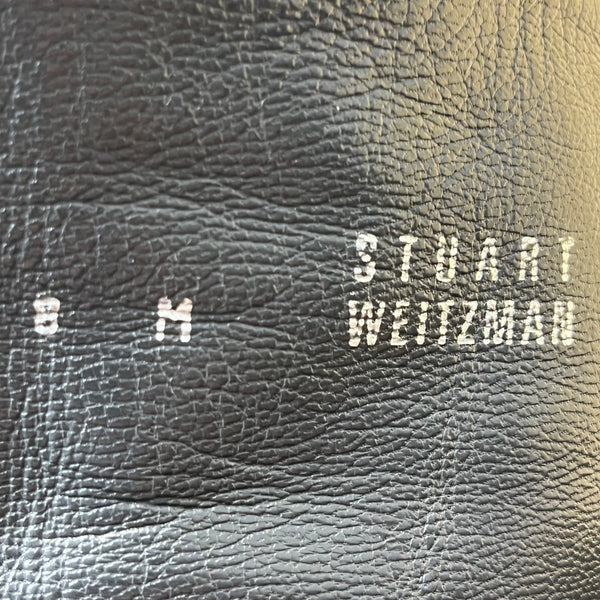 Stuart Weitzman Women’s Black Leather Mezzamezza Tall Riding Boots Size 8M