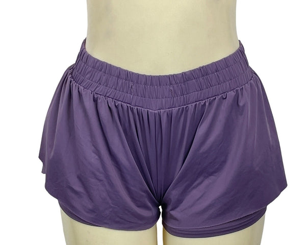 Automet Women's Purple Running Shorts Sz XS
