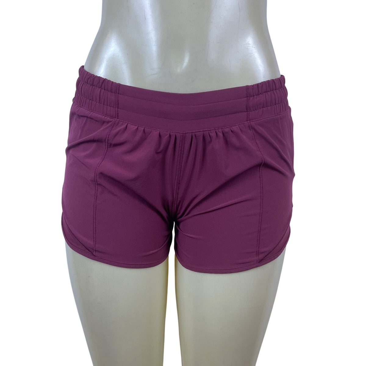 Lululemon Women's Purple Swift Ultra High-Rise Athletic Shorts 2-Inch Sz 4 Tall
