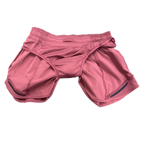 Lululemon Women's Purple Swift Ultra High-Rise Athletic Shorts 2-Inch Sz 4 Tall
