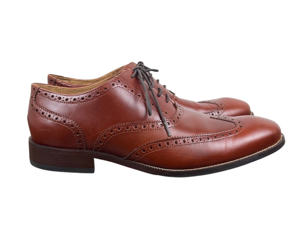 Cole Haan Mens Brown Williams Wing II Dress Shoes Sz 9.5M