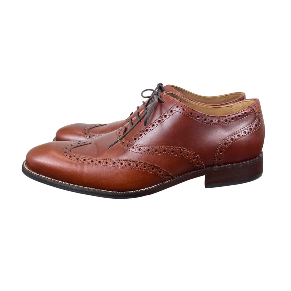Cole Haan Mens Brown Williams Wing II Dress Shoes Sz 9.5M