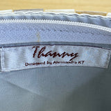 Thanny By Alessandra KT Mother-Of-Pearl Mosaic Zipper & Wrist Strap Clutch Bag