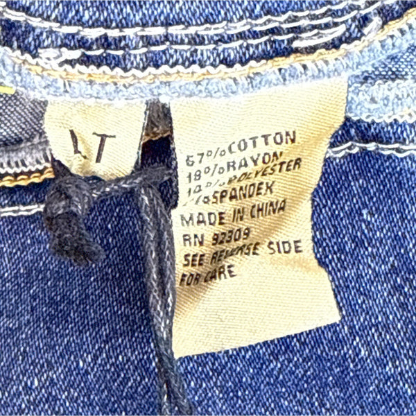 DSquared2 Women’s Blue Denim Bootcut Jeans Size LT - New