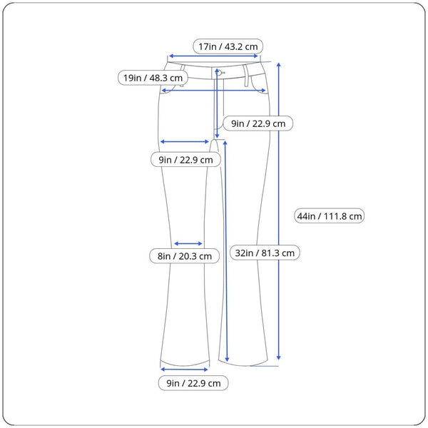 DSquared2 Women’s Blue Denim Bootcut Jeans Size LT - New