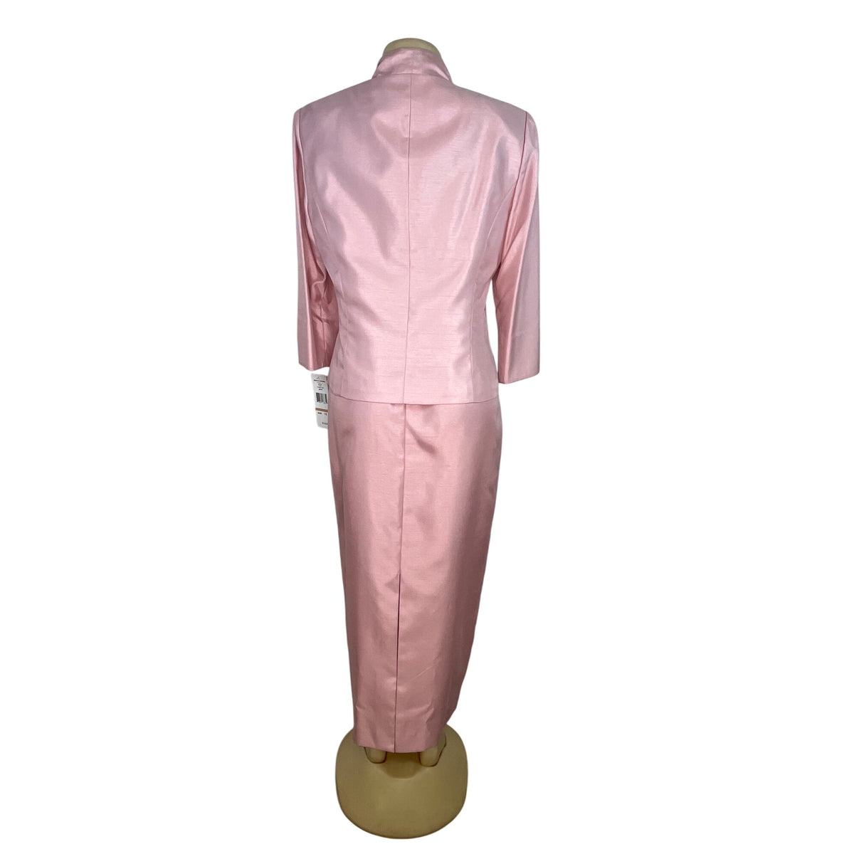 Jessica Howard Womens 2-Piece Pink Embroidered Jacket & Dress Set Size 12 - New