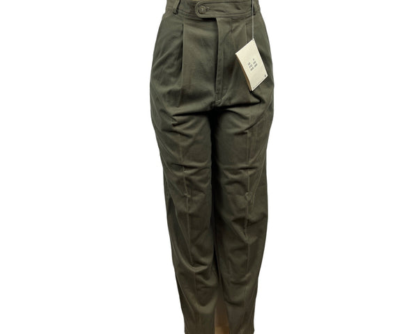 Vtg 90s The North Face Women's Olive Green High Waist Pegged Pants Sz 10 - NWT