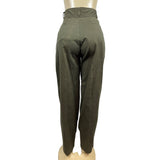 Vtg 90s The North Face Women's Olive Green High Waist Pegged Pants Sz 10 - NWT