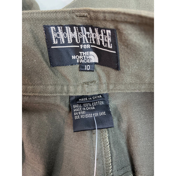 Vtg 90s The North Face Women's Olive Green High Waist Pegged Pants Sz 10 - NWT