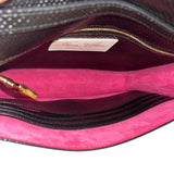 Sharon Wilkes Multicolor Leather Golden Dog Mondrian Natalie Crossbody Bag Sz M