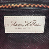 Sharon Wilkes Multicolor Leather Golden Dog Mondrian Natalie Crossbody Bag Sz M