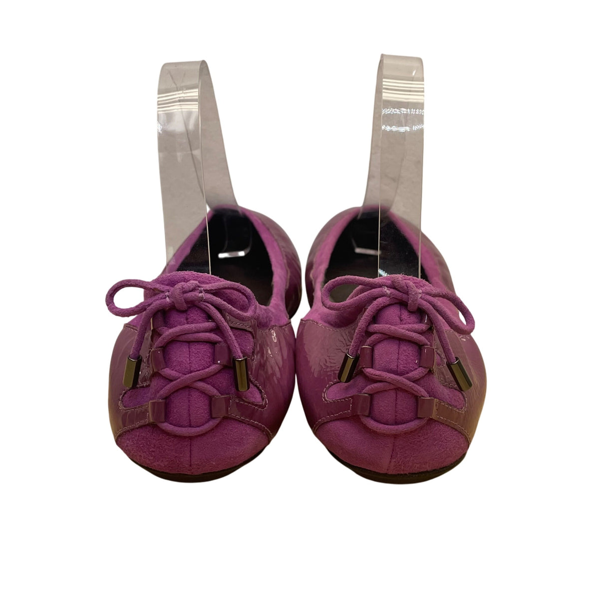 Maria Sharapova Women’s Purple Patent Nike Air Soles Ballet Flats Size 8B