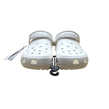 Crocs White Classic Clog Lightweight Slip-On Sandals Size M6/W8 - New