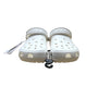 Crocs White Classic Clog Lightweight Slip-On Sandals Size M6/W8 - New