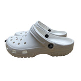Crocs White Classic Clog Lightweight Slip-On Sandals Size M6/W8 - New